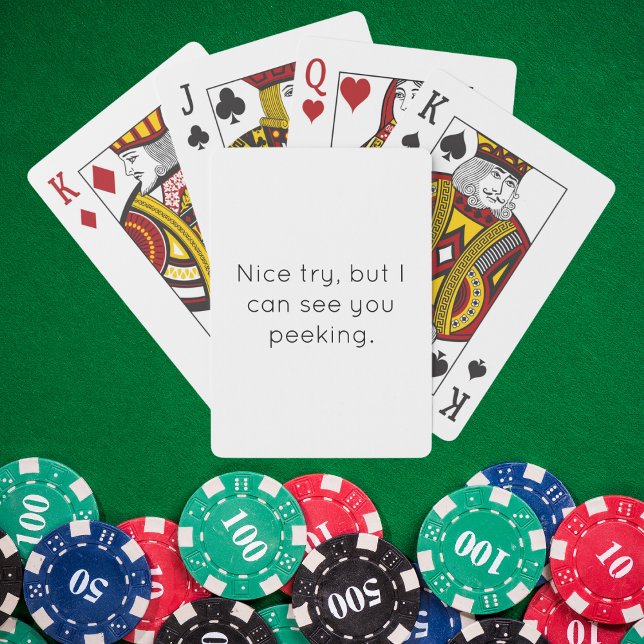 Jeu De Cartes Nice Essayer De Payer La Citation Sassy (Créateur téléchargé)