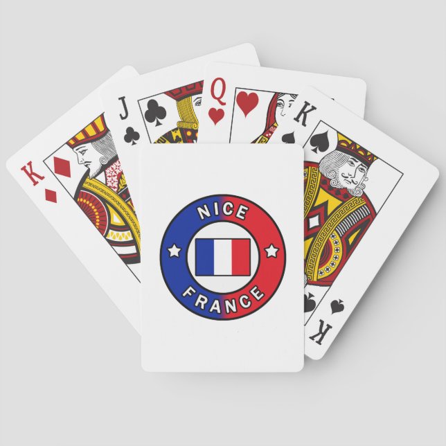 Jeu De Cartes Nice France (dos)