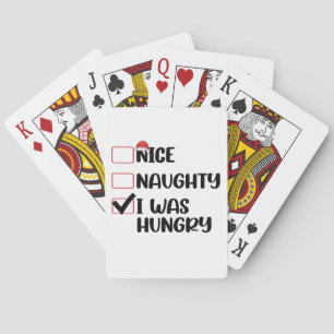 Jeu De Cartes Nice Naughty I Was Hungry Christmas List