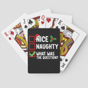 Jeu De Cartes Nice Naughty Qu'Était La Liste De Questions De Noë
