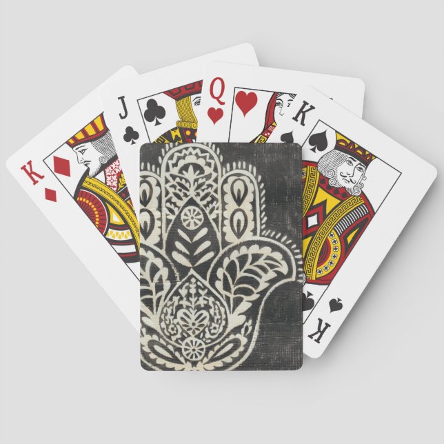 Jeu De Cartes Night Hamsa (dos)