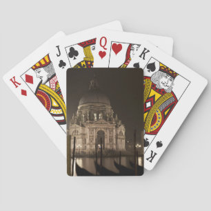 Jeu De Cartes Night view across water of San Giorgio Maggiore