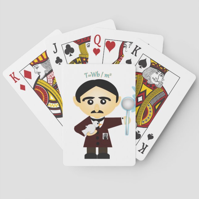 Jeu De Cartes Nikola Tesla (dos)