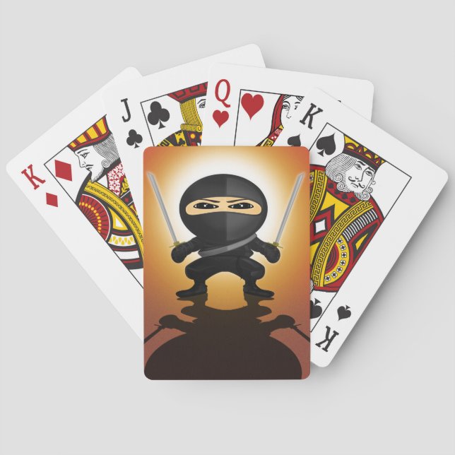 Jeu De Cartes Ninja Boy (dos)