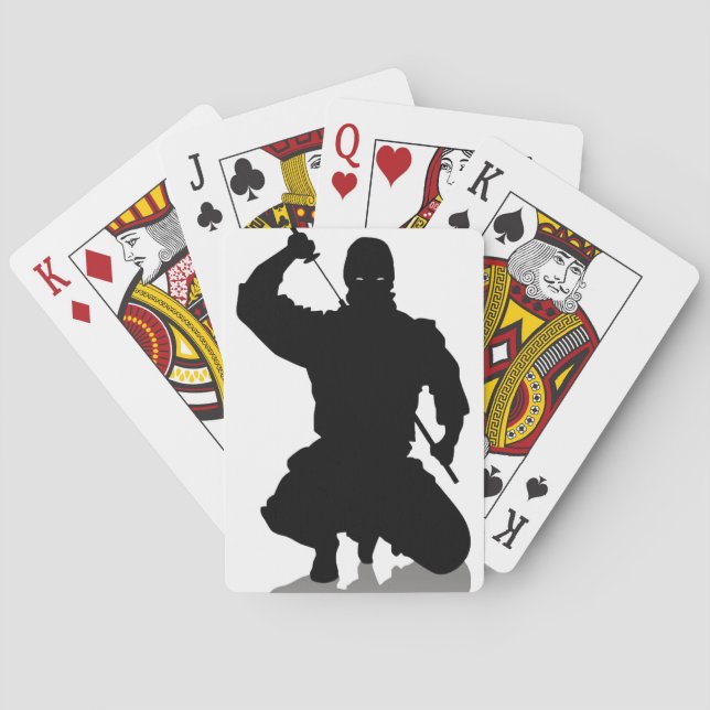Jeu De Cartes Ninja with Sword (dos)