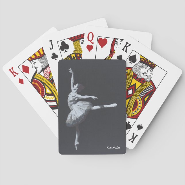 Jeu De Cartes No Drama, Only Freedom, Black & White Ballerina (dos)