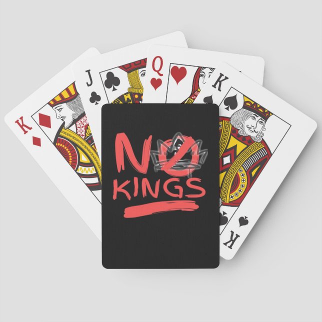 Jeu De Cartes No King Simple Clean Design (dos)