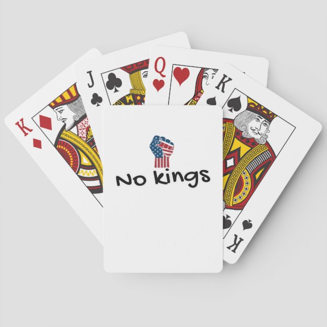 Jeu De Cartes No Kings In America Classic Minimal Clean (dos)