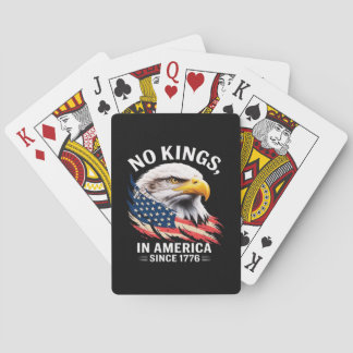 Jeu De Cartes No Kings In America Classic Retro Graphic