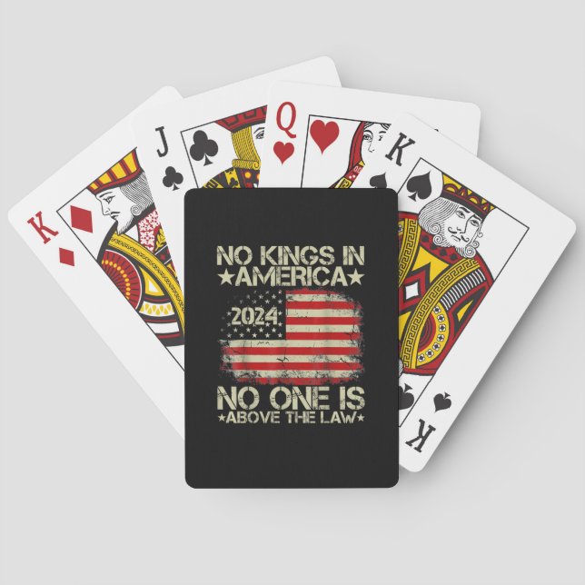 Jeu De Cartes No Kings In America Minimal Clean (dos)