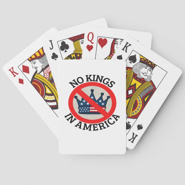 Jeu De Cartes No Kings In America Retro Classic (dos)