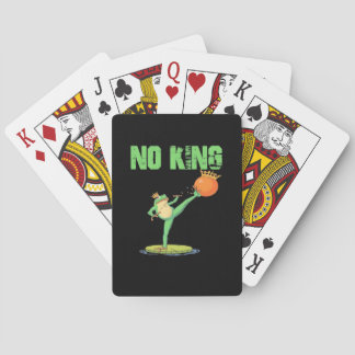 Jeu De Cartes No Kings Portland Frog Protest – Funny Anti-Author
