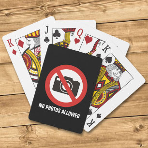 Jeu De Cartes No Photos Allowed