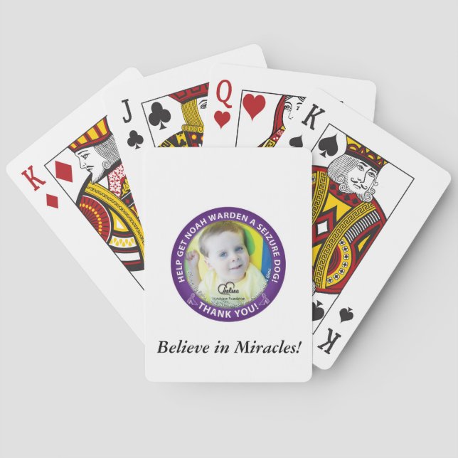 Jeu De Cartes Noah's Miracle Playing Cards (dos)