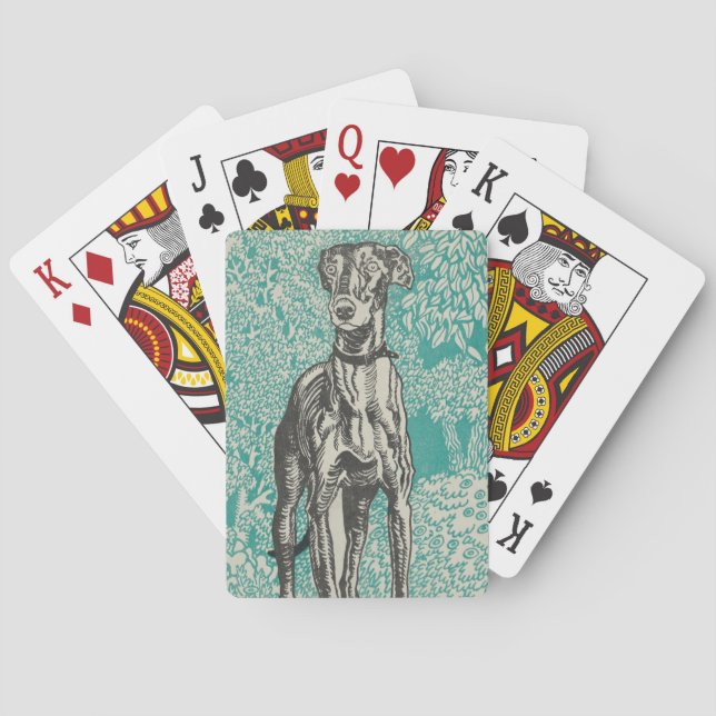 Jeu De Cartes Noble Greyhound Design : The Greyhound(1912) (dos)