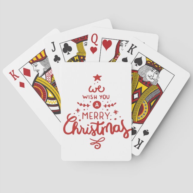 Jeu De Cartes Noël  (dos)