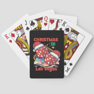 Jeu De Cartes Noël à Las Vegas Ambiance des Fêtes