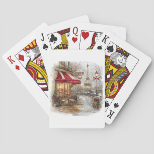 Jeu De Cartes Noël À Paris Jouer Des Cartes