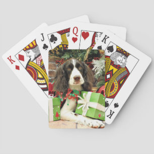 Jeu De Cartes Noël - Anglais Springer Spaniel - Kinzie