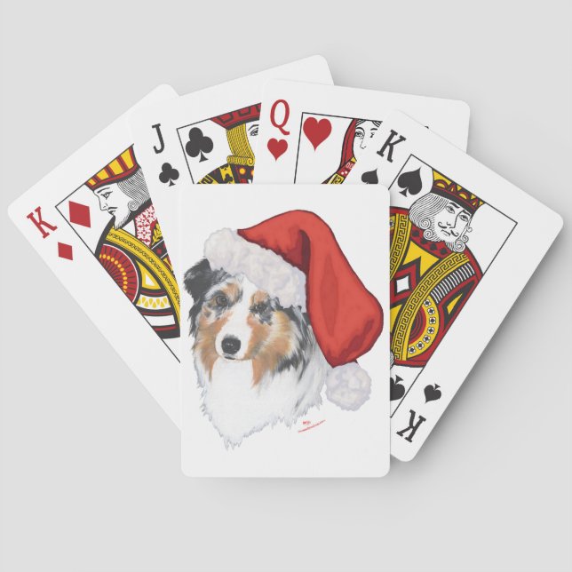 Jeu De Cartes Noël australien de berger (dos)