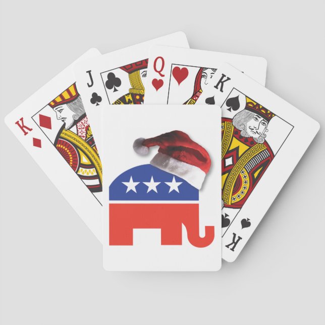 Jeu De Cartes Noël Conservateur (dos)