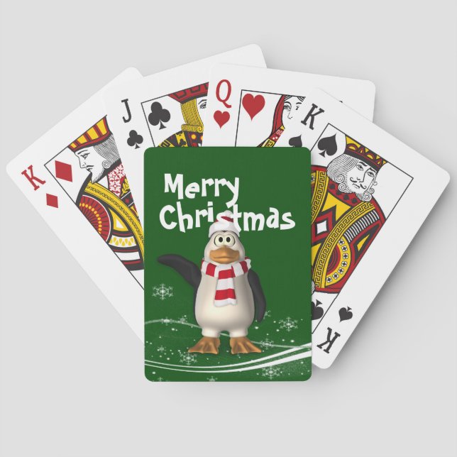 Jeu De Cartes Noël du Père Noël (dos)