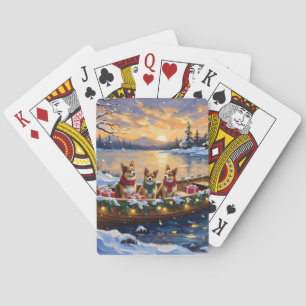 Jeu De Cartes Noël Japonais Chin Bateau Vacances