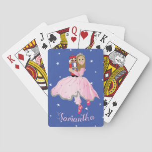 Jeu De Cartes Noël Jouer Cartes Casse-Noisette Lt Brwn Cheveux