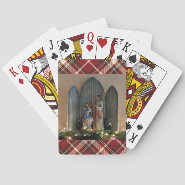 Jeu De Cartes Noël Nativité  (dos)