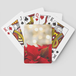 Jeu De Cartes Noël Poinsettia