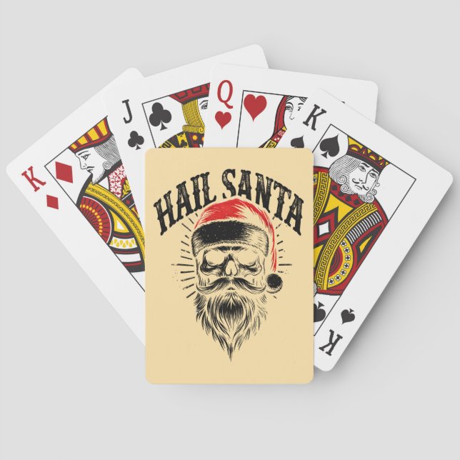Jeu De Cartes Noël Red Père Noël (dos)