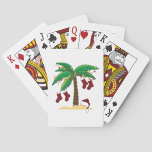 Jeu De Cartes Noël tropical