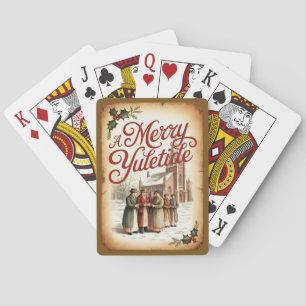 Jeu De Cartes Noël victorien – Un joyeux temps des fêtes
