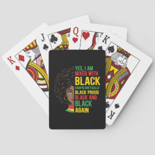 Jeu De Cartes Noir et fier   Non apologétique   Reine noire