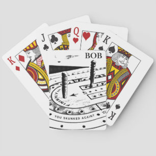Jeu De Cartes Nom de Bob personnalisé   Cribbage
