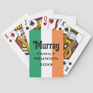 Jeu De Cartes Nom de famille irlandais personnalisé