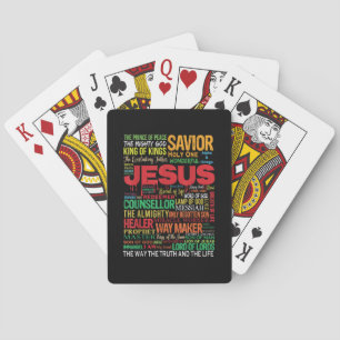 Jeu De Cartes Nom du conseiller de sauveur jésus roi