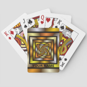 Jeu De Cartes Nom du Motif graphique couleur du tunnel lumineux