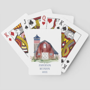 Jeu De Cartes Nom personnalisé de la réunion patriotique