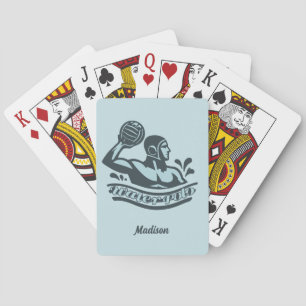 Jeu De Cartes Nom personnalisé Water Polo