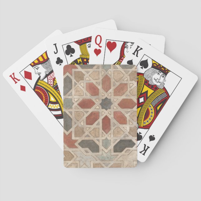 Jeu De Cartes Non-Embellished Marrakesh Design II (dos)