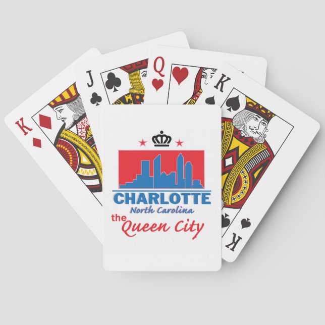 JEU DE CARTES NORTH CAROLINA (dos)