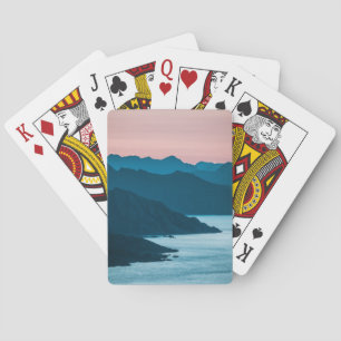 Jeu De Cartes Norvège Lofoten Islands Vue côtière