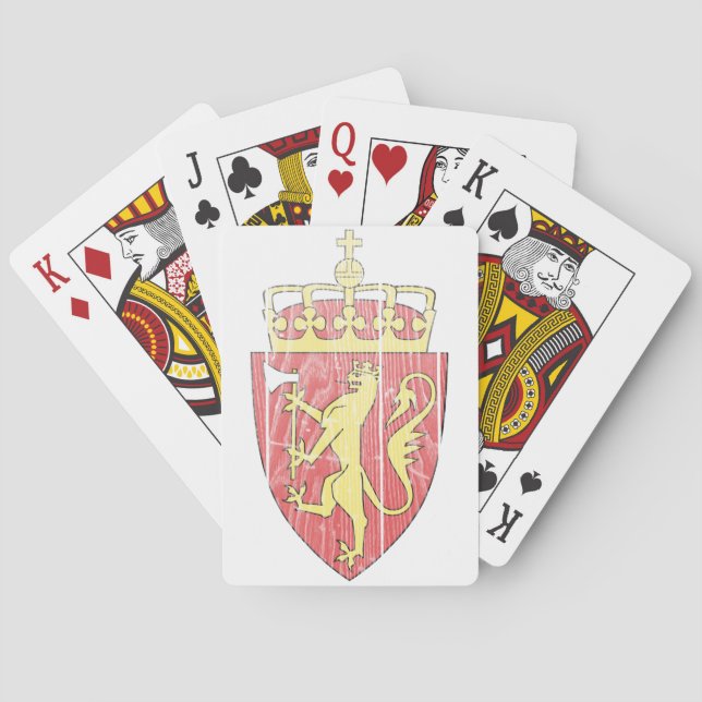 Jeu De Cartes Norway Coat Of Arms (dos)