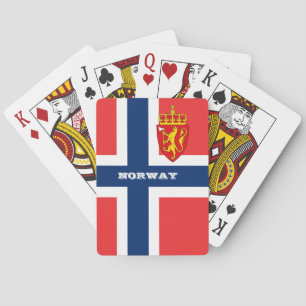 Jeu De Cartes Norwegian Flag Games, Norvège Jouer aux cartes