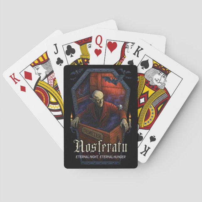 Jeu De Cartes Nosferatu Demeter Édition Coffin Lecture Cartes (dos)