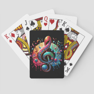 Jeu De Cartes Note musicale d'un design exceptionnel
