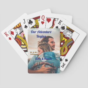 Jeu De Cartes Notre aventure commence ajoutez photo de couple am