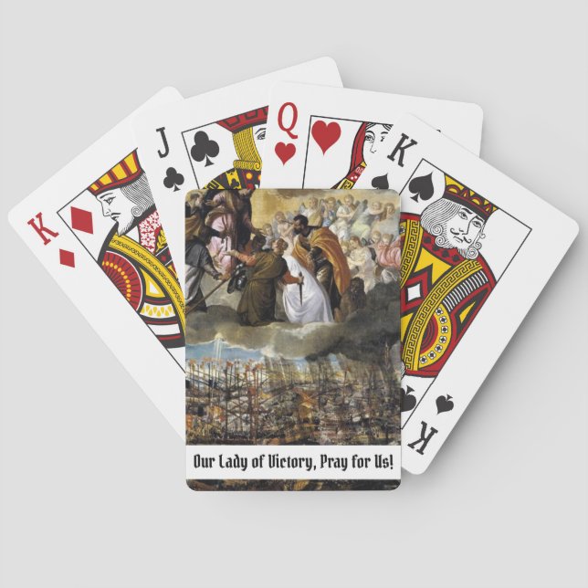 Jeu De Cartes Notre-Dame de la Victoire (dos)