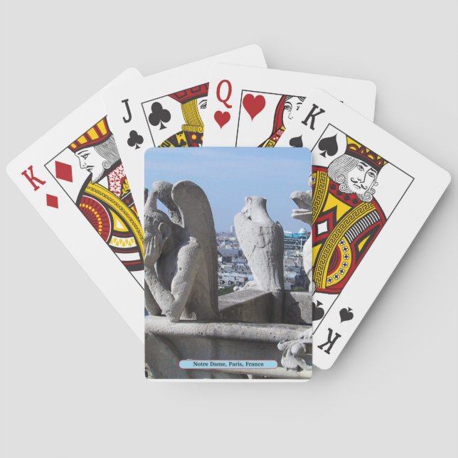 Jeu De Cartes Notre Dame, Paris, France (dos)